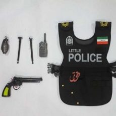 اسباب بازی جلیقه لباس پلیس کماندو با وسایل به قیمت مناسب