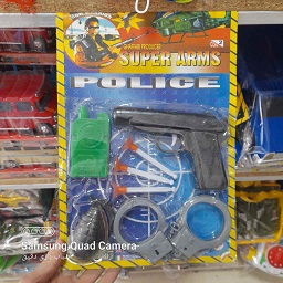 خرید اسباب بازی تفنگ پلیس شجاع به قیمت مناسب 5 عددی