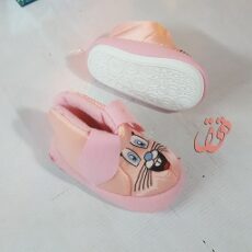 کفش کودک اصل ترکیه کیفیت فوق العاده -- کفش نوزاد و کودک - طرح دکتر خرگوش صورتی - شماره 18 20 22